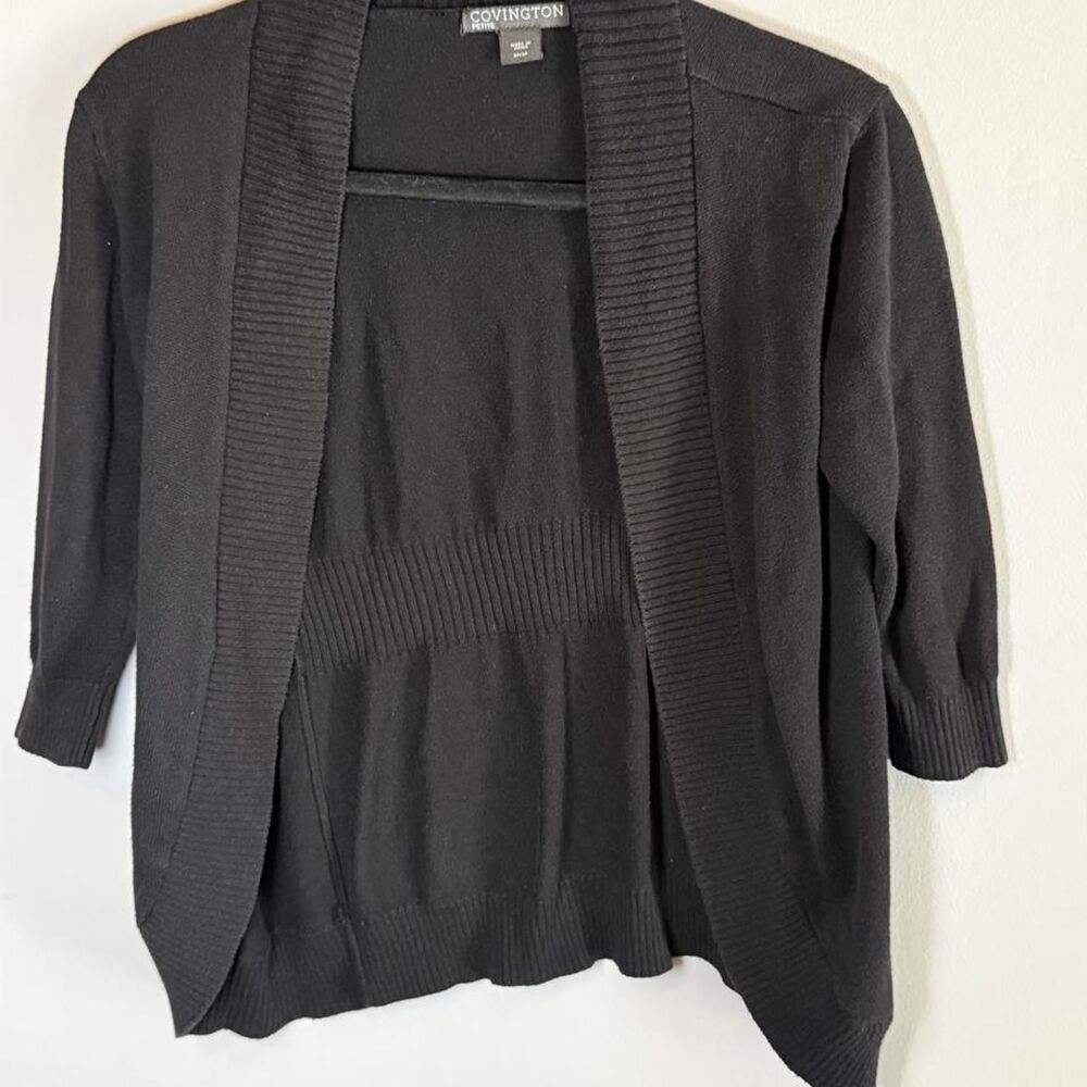 Unbranded Women's Black and Grey Cardigan